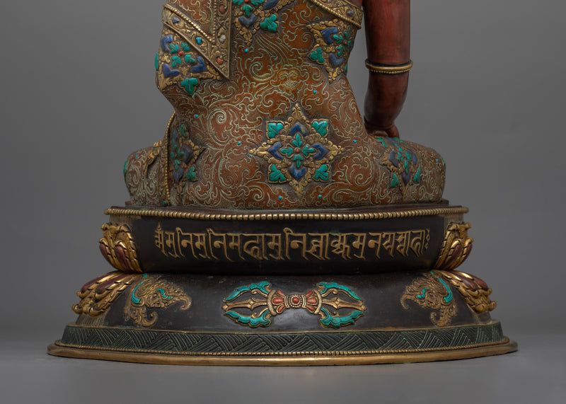 Shakyamuni Buddha Statue with Crown | Regal Symbol of Enlightenment