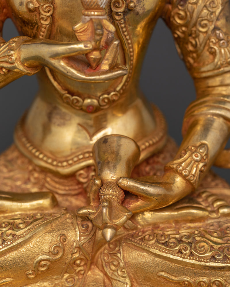 Vajrasattva Spiritual Copper Statue | The Embodiment of Purity and Enlightenment