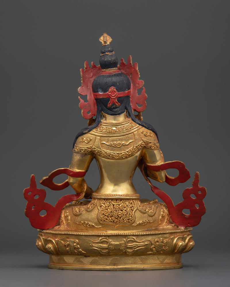 Vajrasattva Spiritual Copper Statue | The Embodiment of Purity and Enlightenment