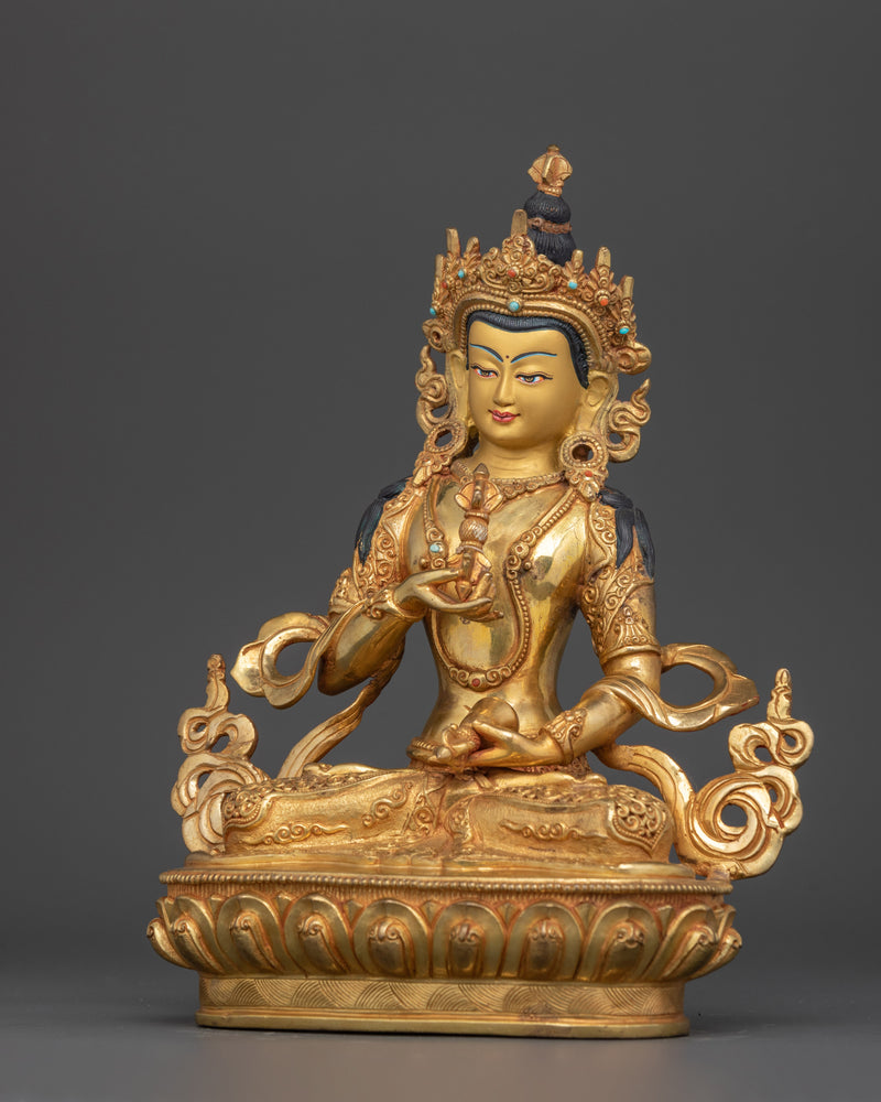 Vajrasattva Spiritual Copper Statue | The Embodiment of Purity and Enlightenment