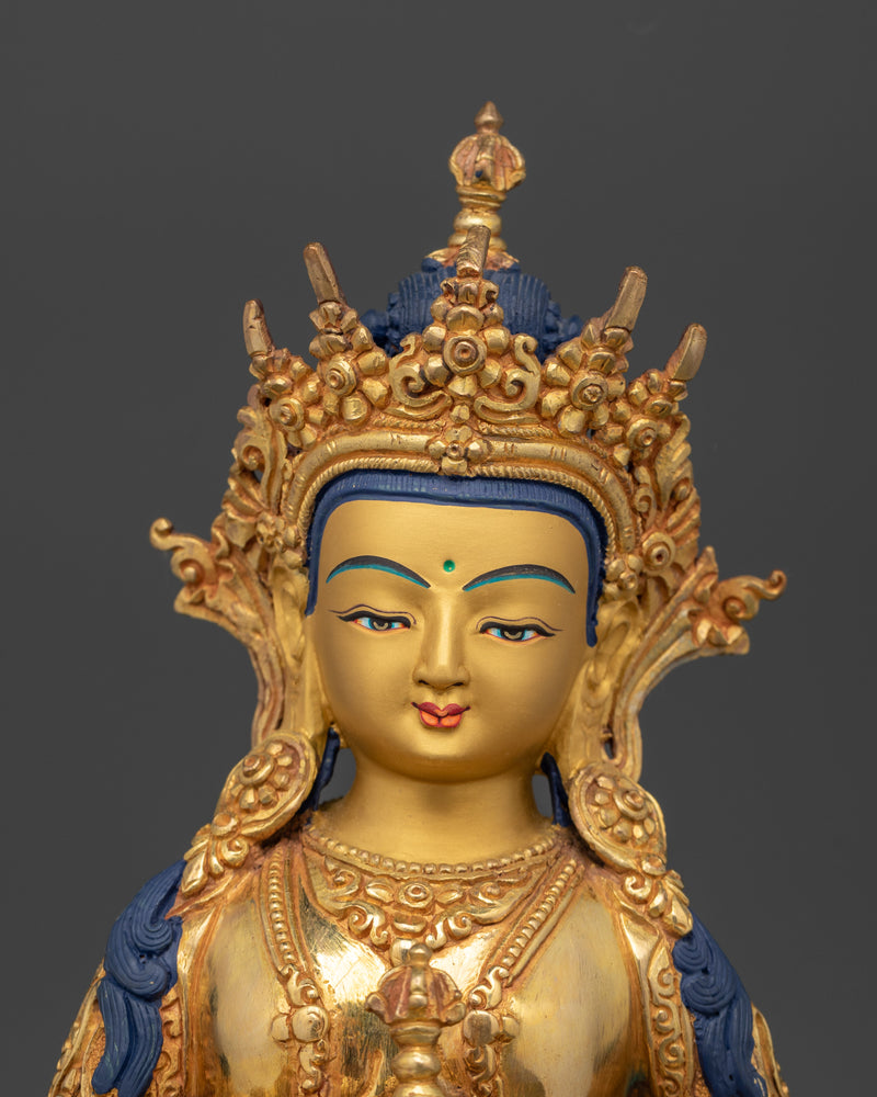 Vajrasattva Nepalese Sculpture | A Symbol of Purity and Enlightenment