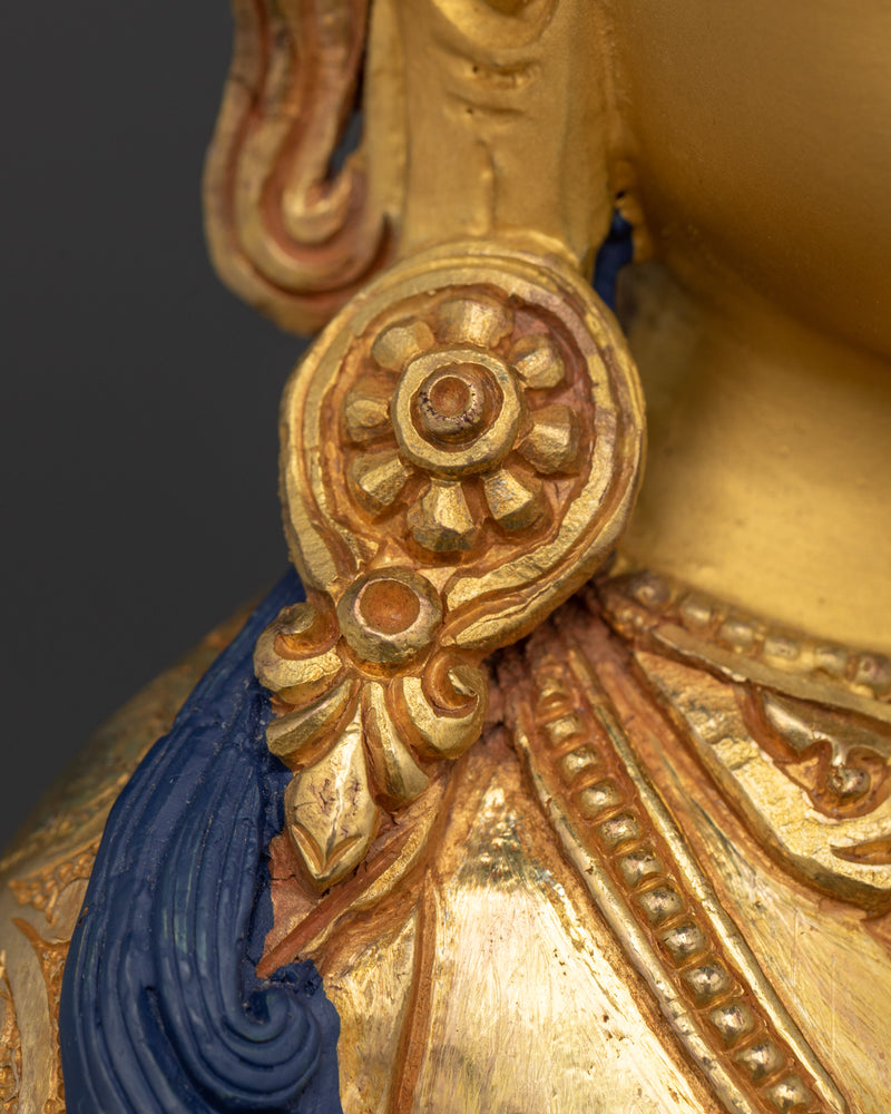 Vajrasattva Nepalese Sculpture | A Symbol of Purity and Enlightenment