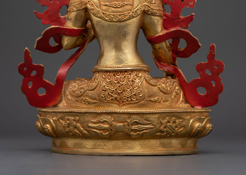 Sita Tara Sculpture for Shrine | Embodying Compassion and Serenity