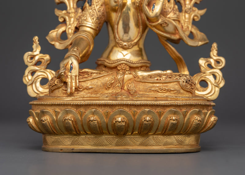 Sita Tara Sculpture for Shrine | Embodying Compassion and Serenity