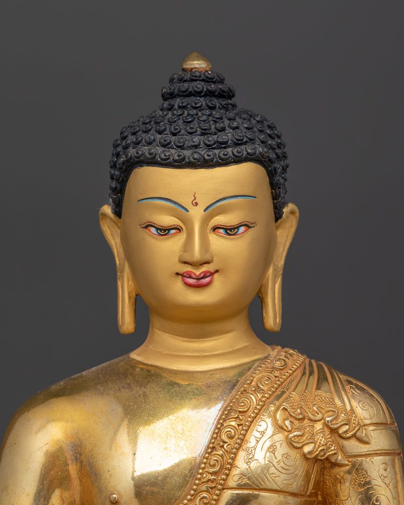 Sacred Amitabha Buddha Sculpture | Guardian of Infinite Light