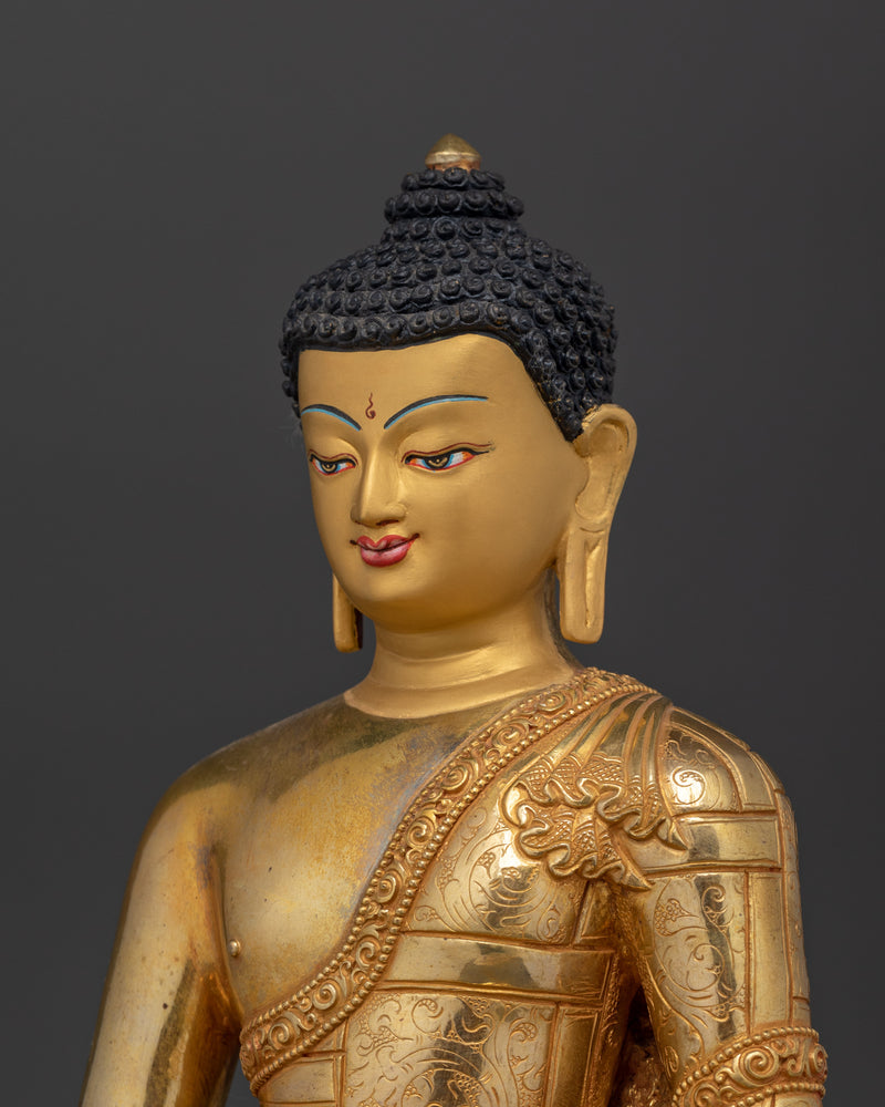 Sacred Amitabha Buddha Sculpture | Guardian of Infinite Light