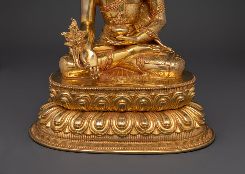 Sacred Medicine Buddha Statue | Healer of the Physical and Spiritual