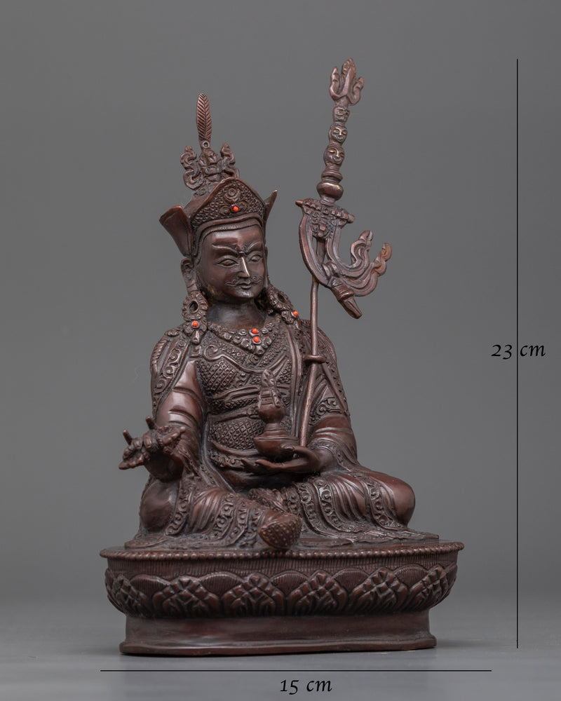 oxidized-guru-rinpoche-statue