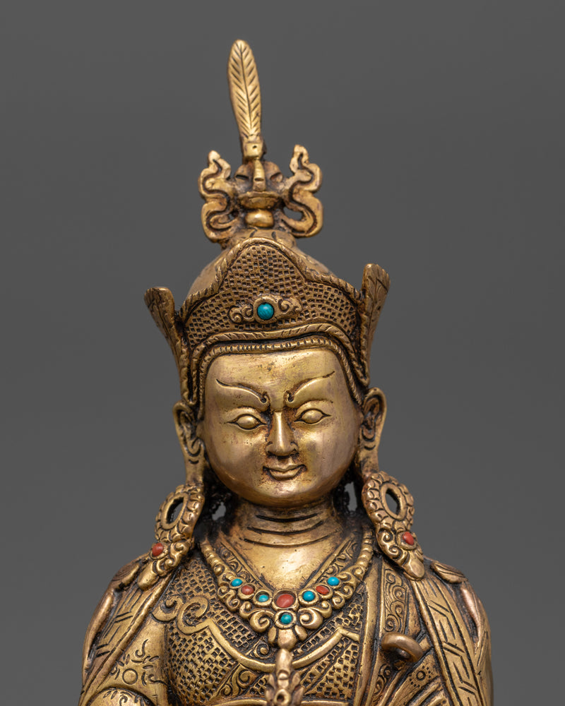 Asian-Made Guru Rinpoche Statue