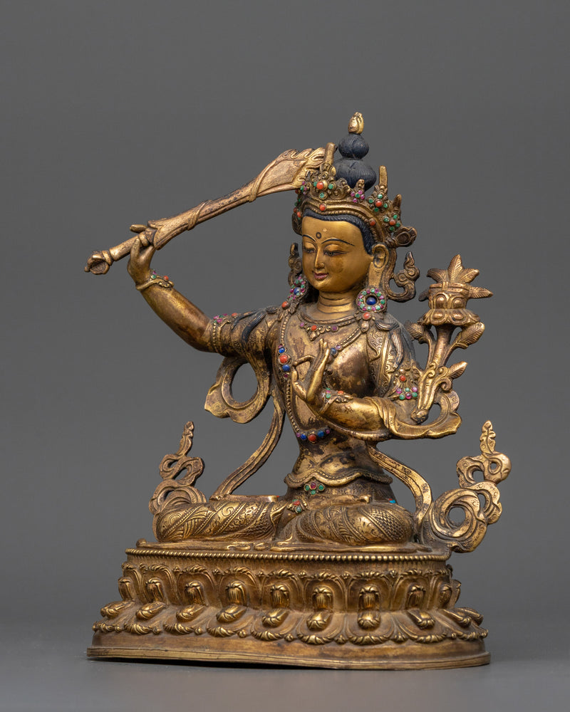 Sacred Manjushri Statue