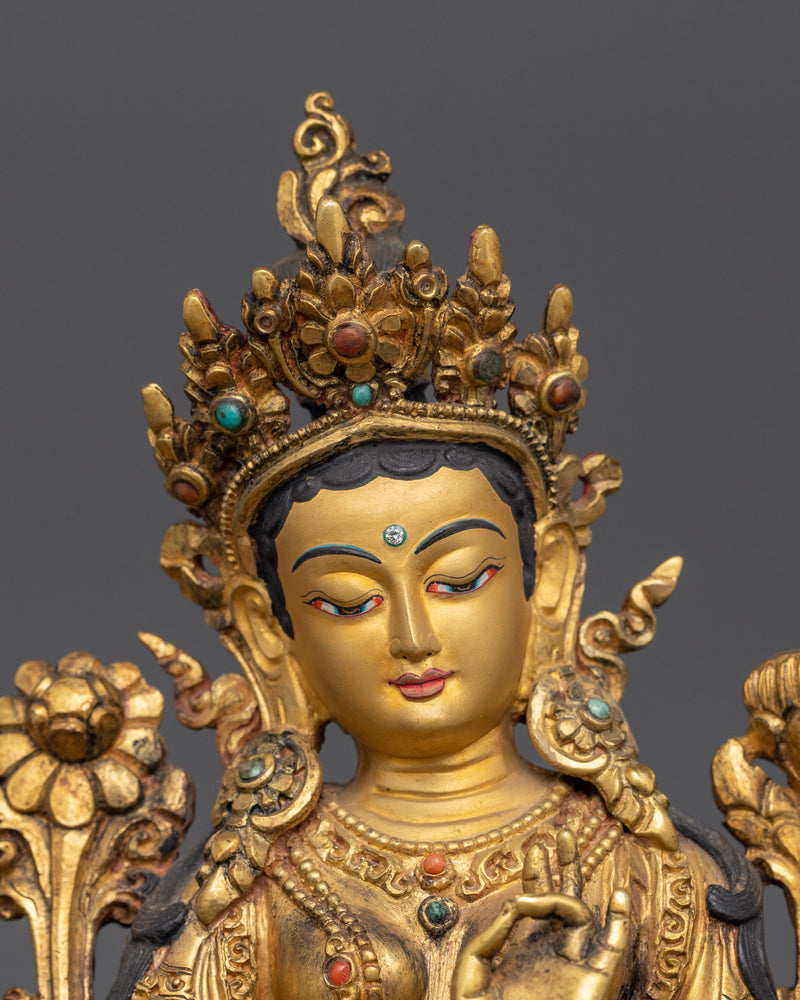 sacred-green-tara-figurine