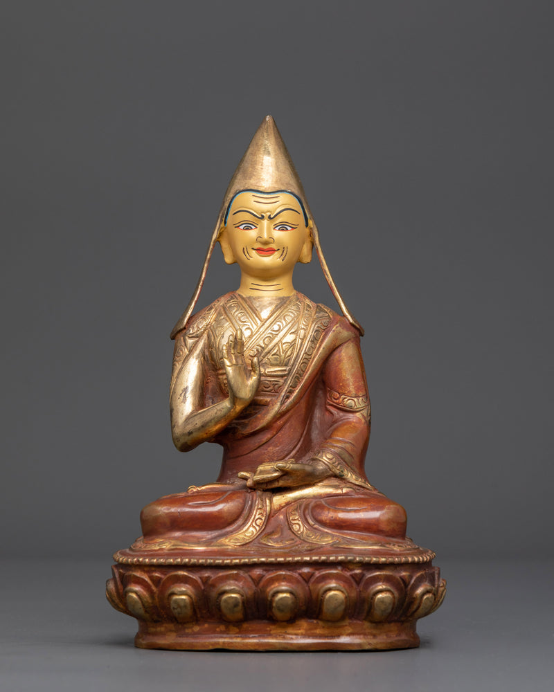 Tsongkhapa Set Statue