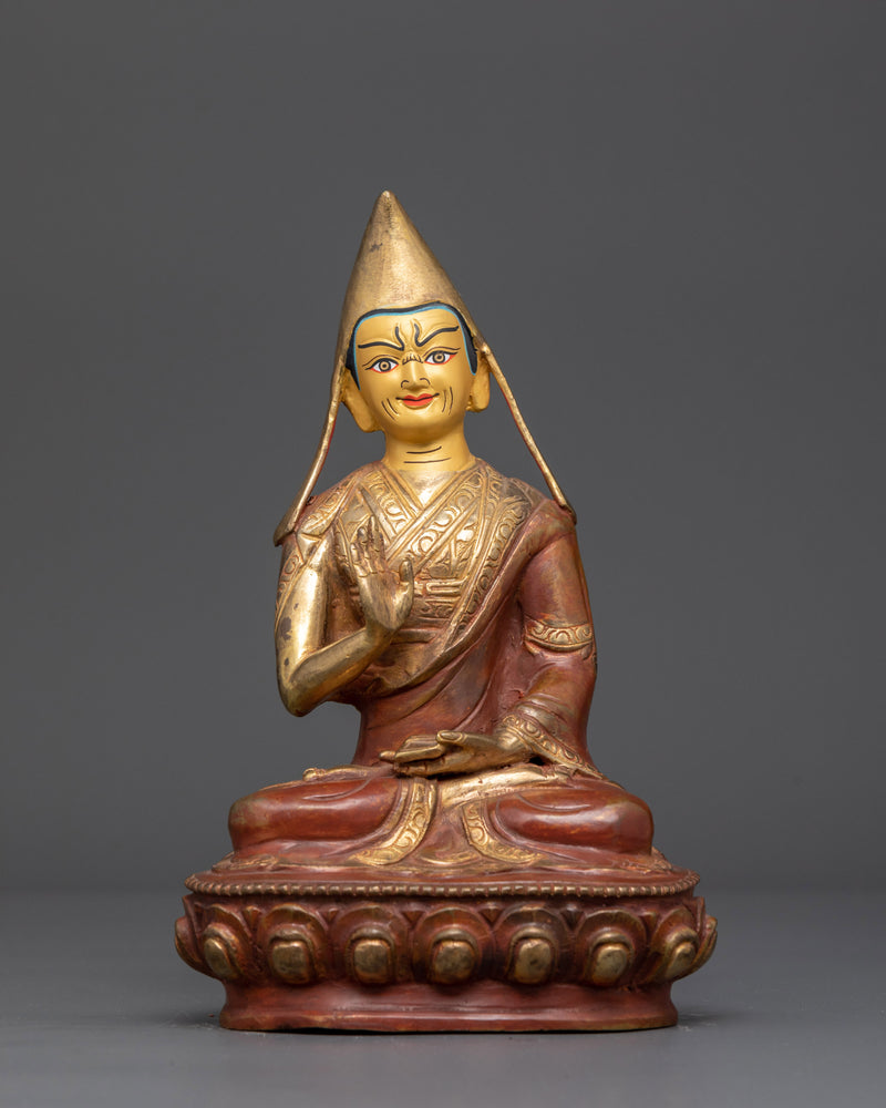 Tsongkhapa Set Statue