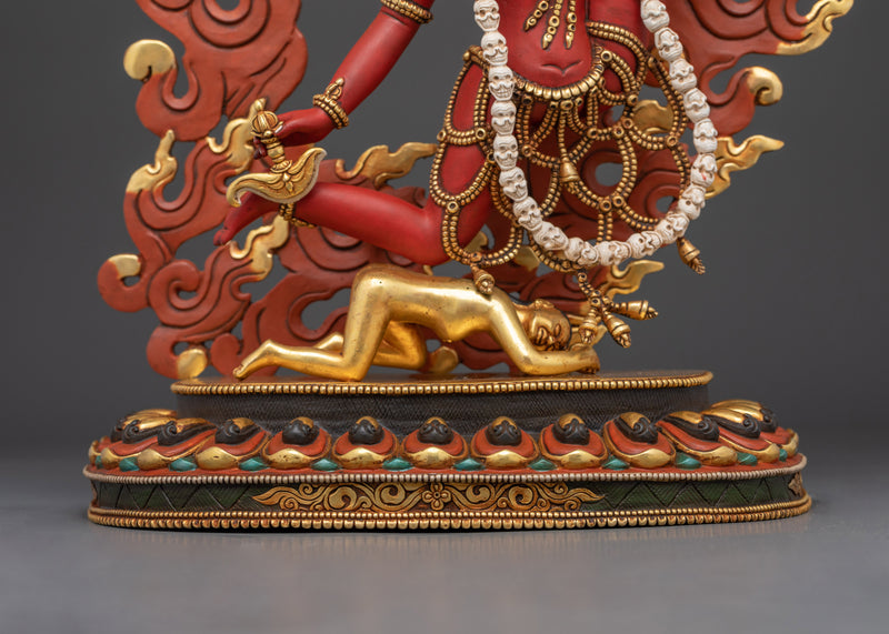 Traditional Artisan-Made Goddess Vajrayogini Statue | Embodiment of Wisdom