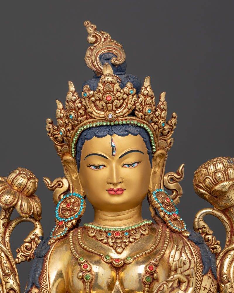 white-tara-buddhism-decor