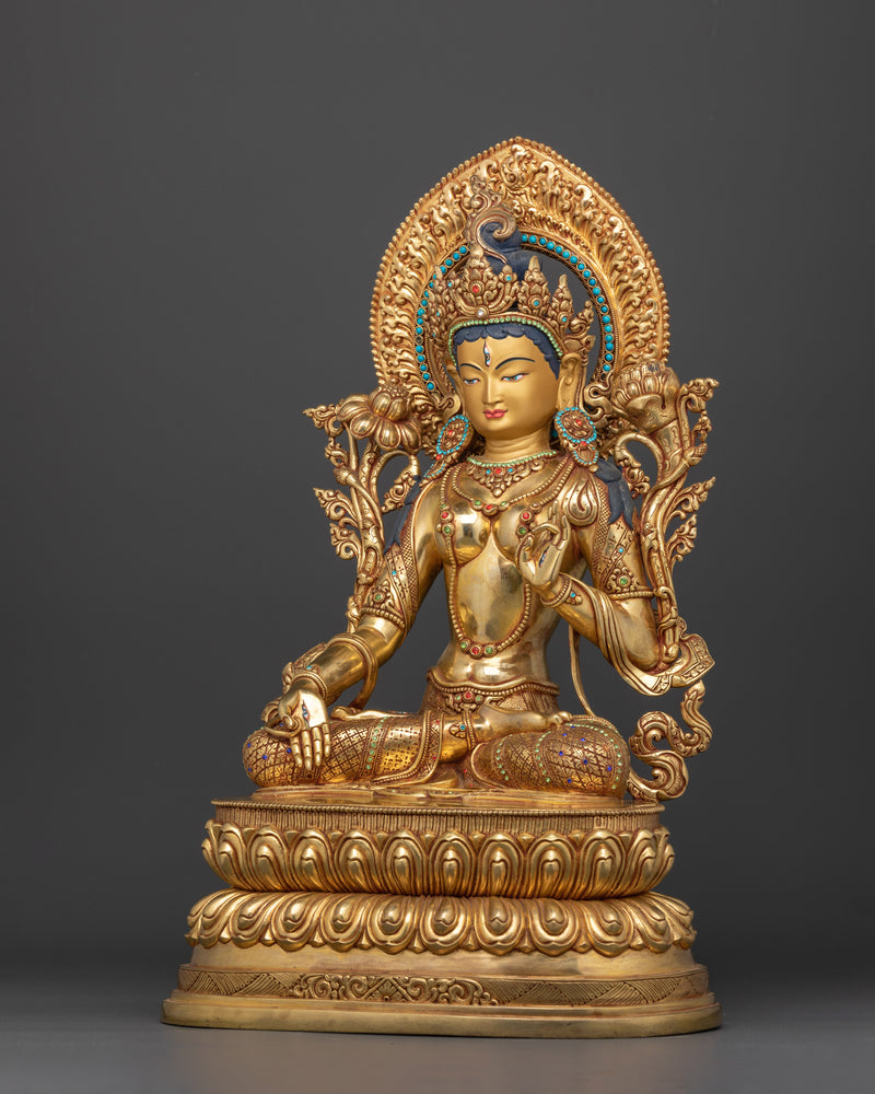 white-tara-buddhism-decor