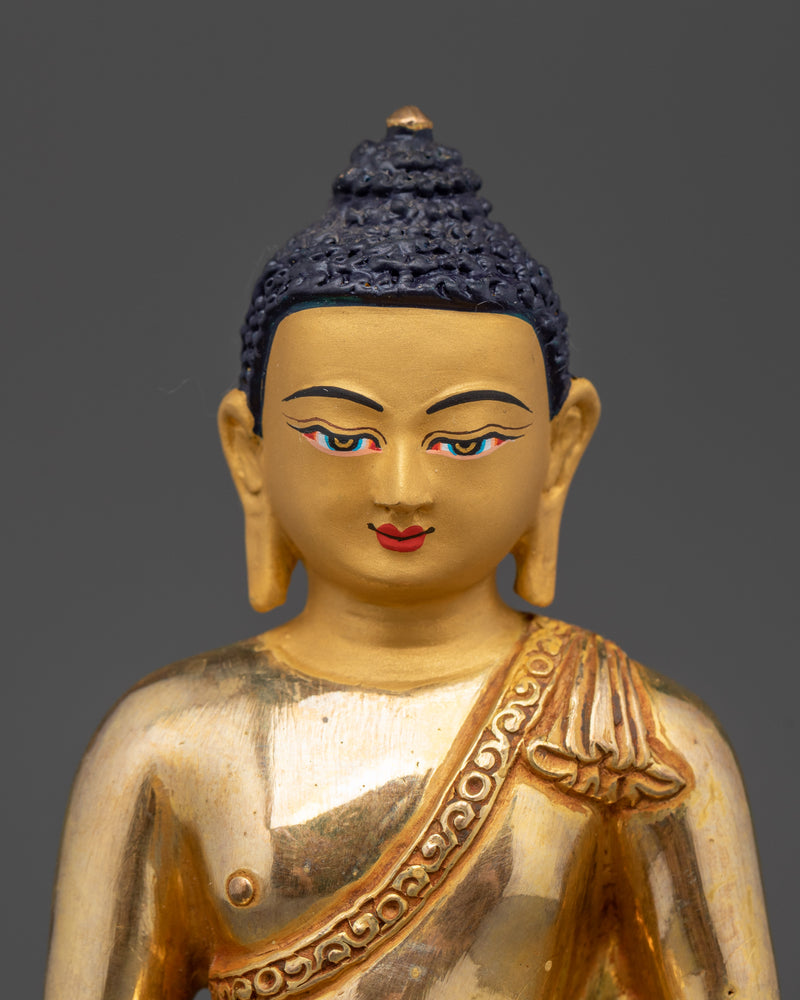 24K gold gilded Amitabha 