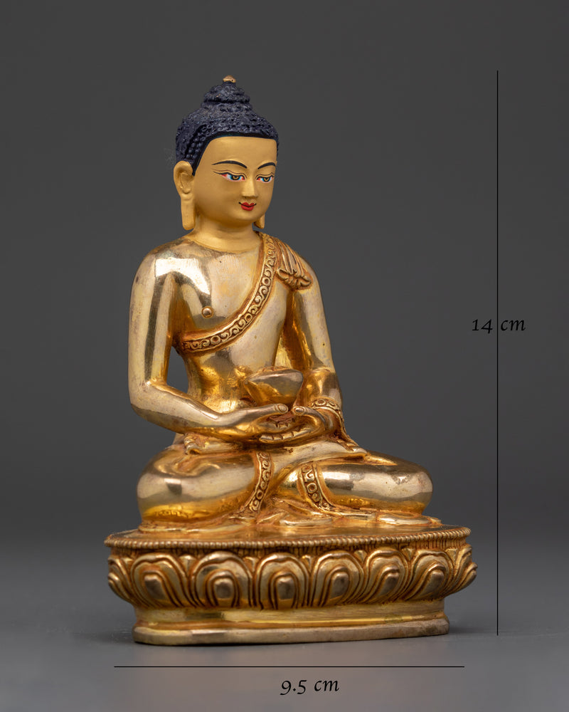 24K gold gilded Amitabha 