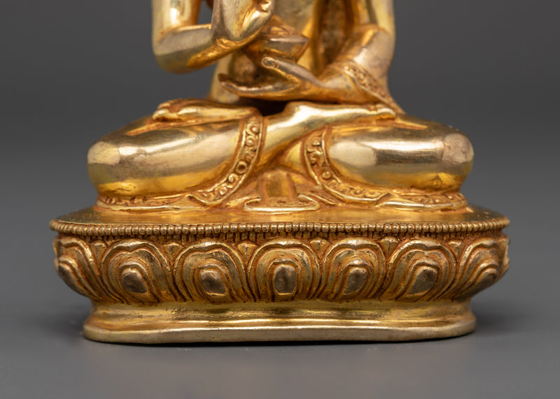 Five Dhyani Buddha Sculpture Set | The Fivefold Wisdom of Enlightenment