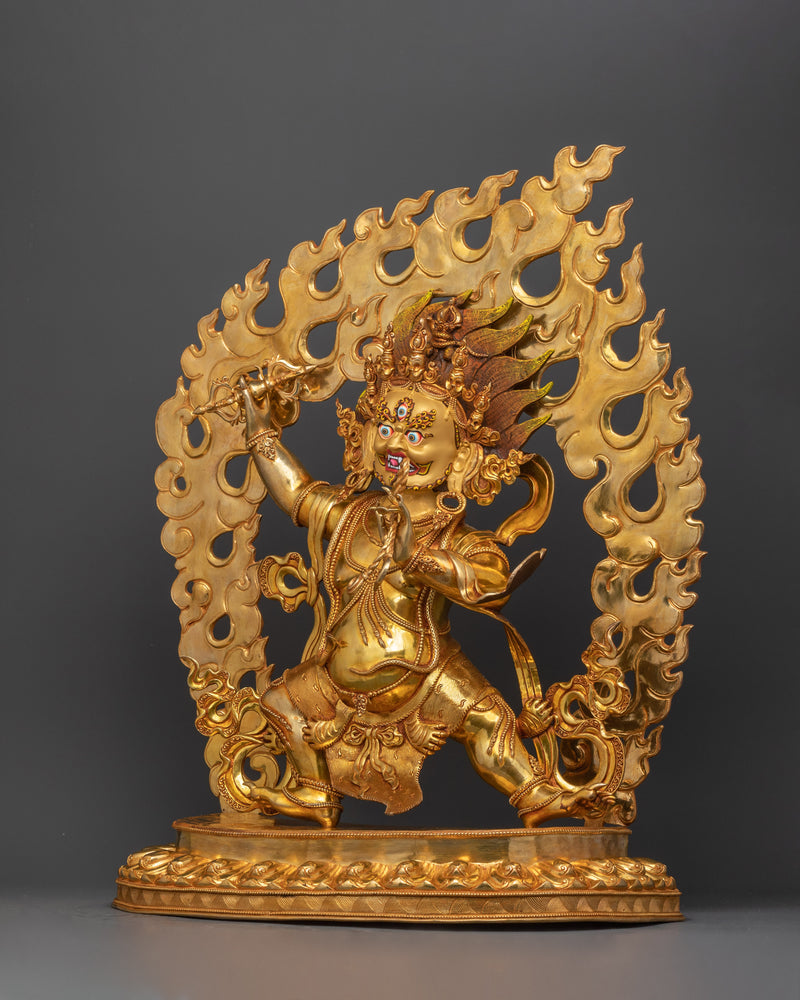 Lord of Power Vajrapani | The Protector Bodhisattva Sculpture