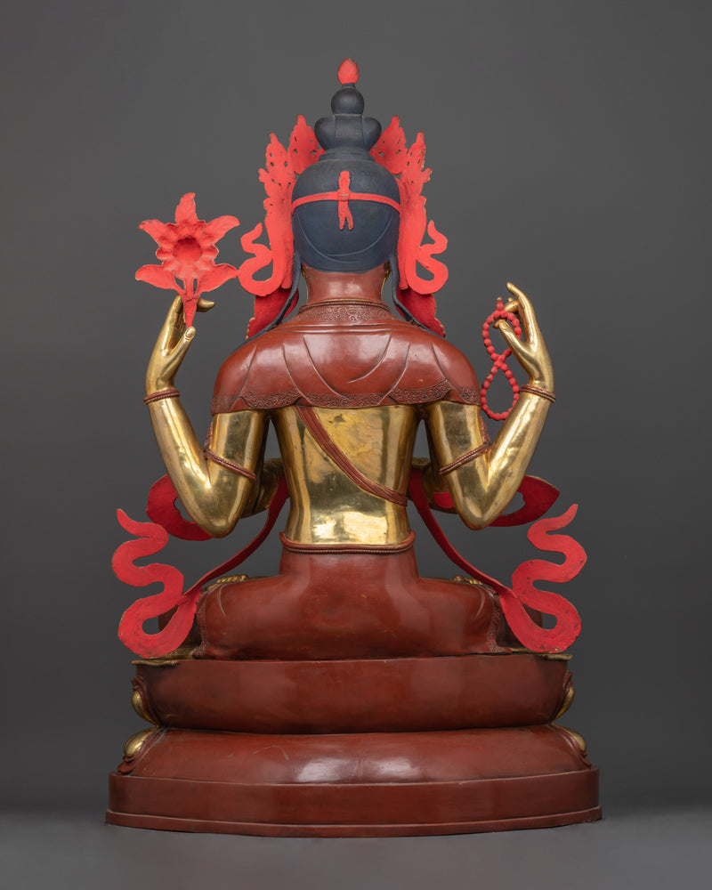 Chenrezig Life-Size Statue | The Embodiment of Compassion