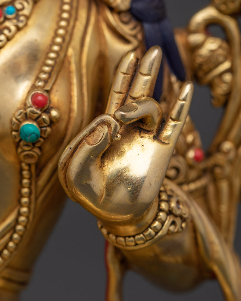 The Compassionate Protector and Swift Savior | Green Tara Hand-crafted Statue