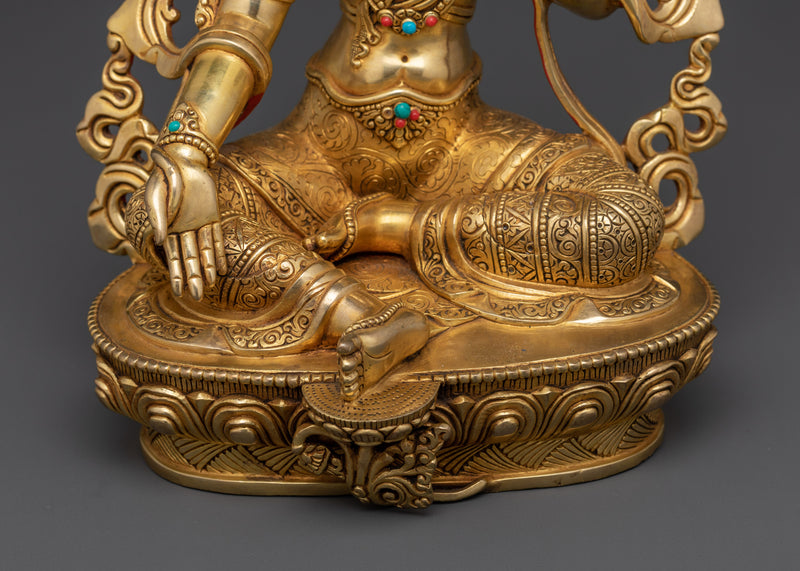 The Compassionate Protector and Swift Savior | Green Tara Hand-crafted Statue