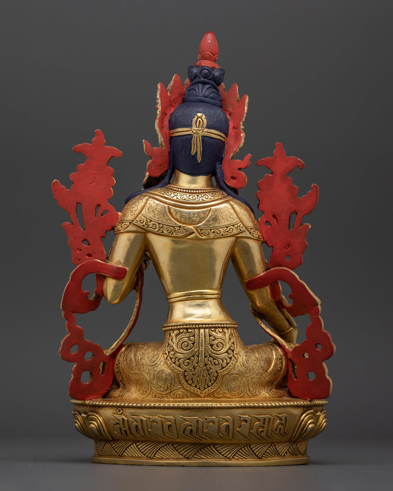 The Compassionate Protector and Swift Savior | Green Tara Hand-crafted Statue