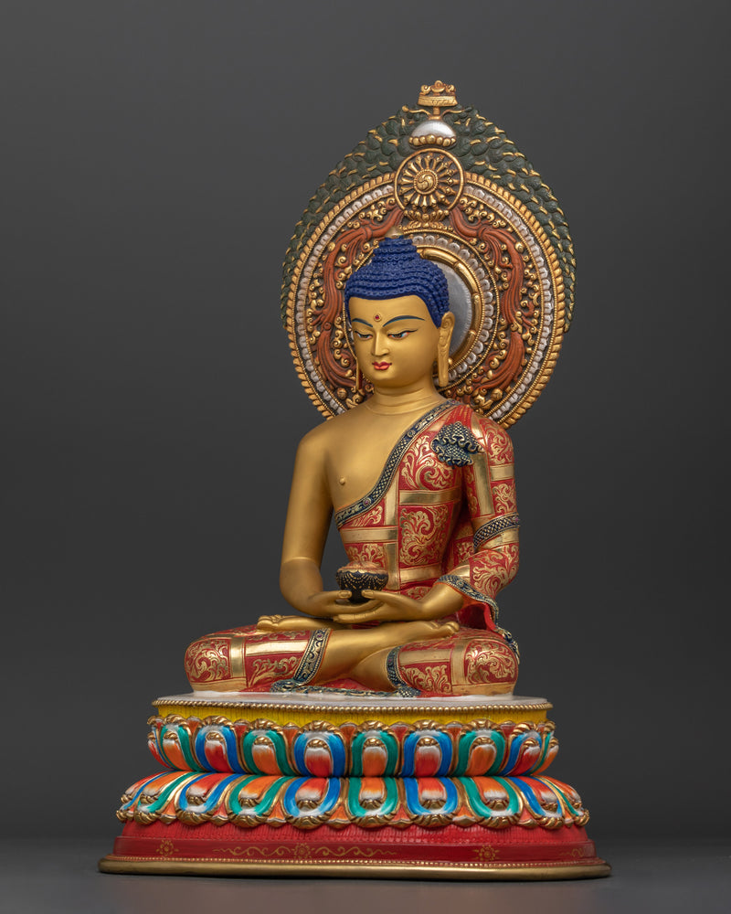 The Buddha of Infinite Light | Amitabha Buddha Copper Statue