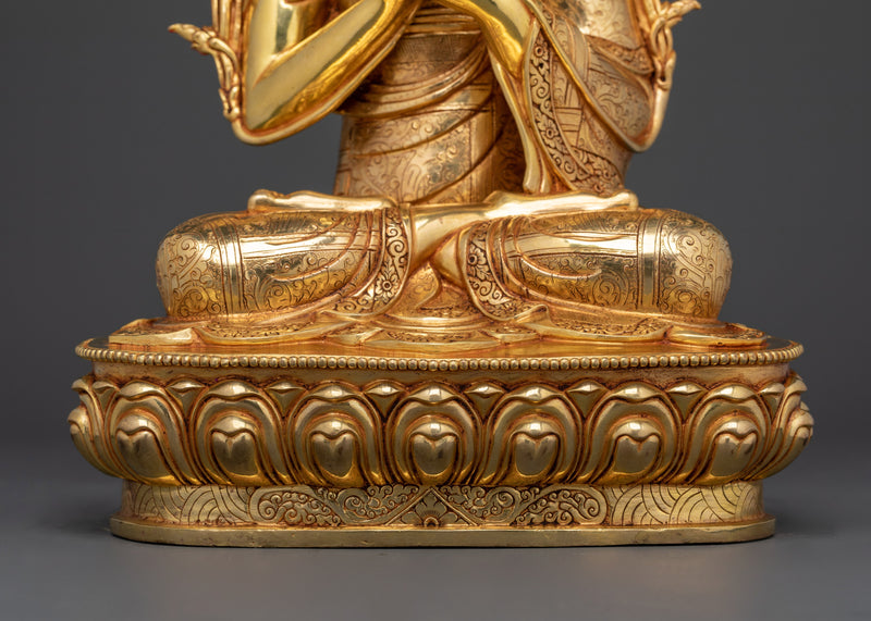 Tsongkhapa with Disciples Statue Set | The Great Scholar and Spiritual Master