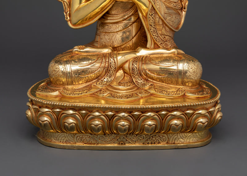 Tsongkhapa with Disciples Statue Set | The Great Scholar and Spiritual Master