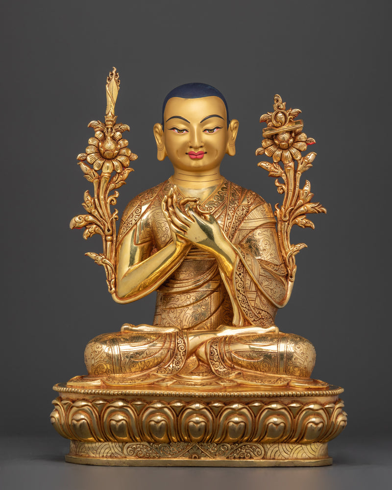 Tsongkhapa with Disciples Statue Set | The Great Scholar and Spiritual Master