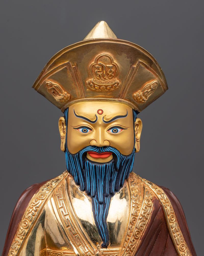 The Great Protector and Spiritual Master | Zhabdrung Rinpoche Sculpture