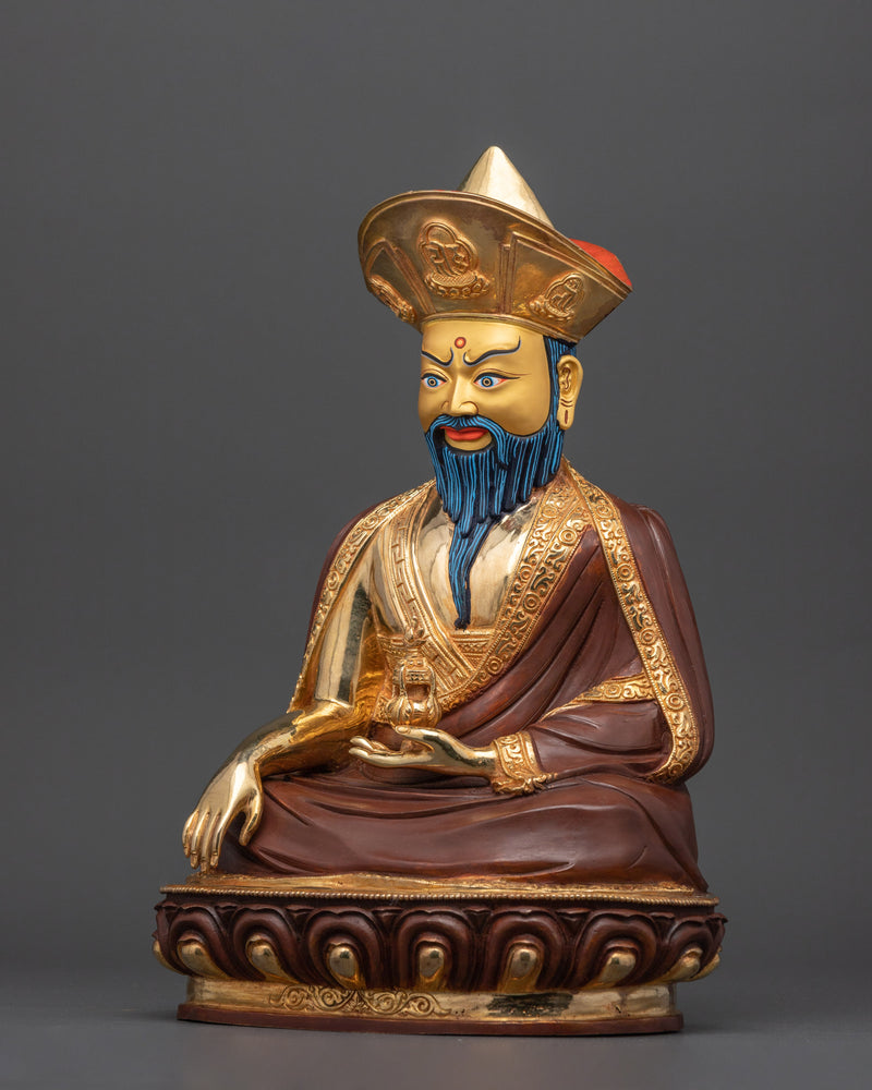 The Great Protector and Spiritual Master | Zhabdrung Rinpoche Sculpture