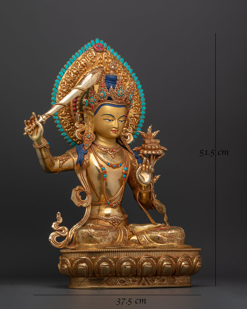 peaceful-manjushri-figure