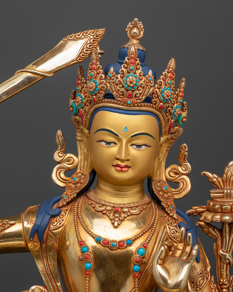 peaceful-manjushri-figure