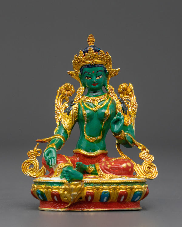 sympathetic-green-tara-figurine