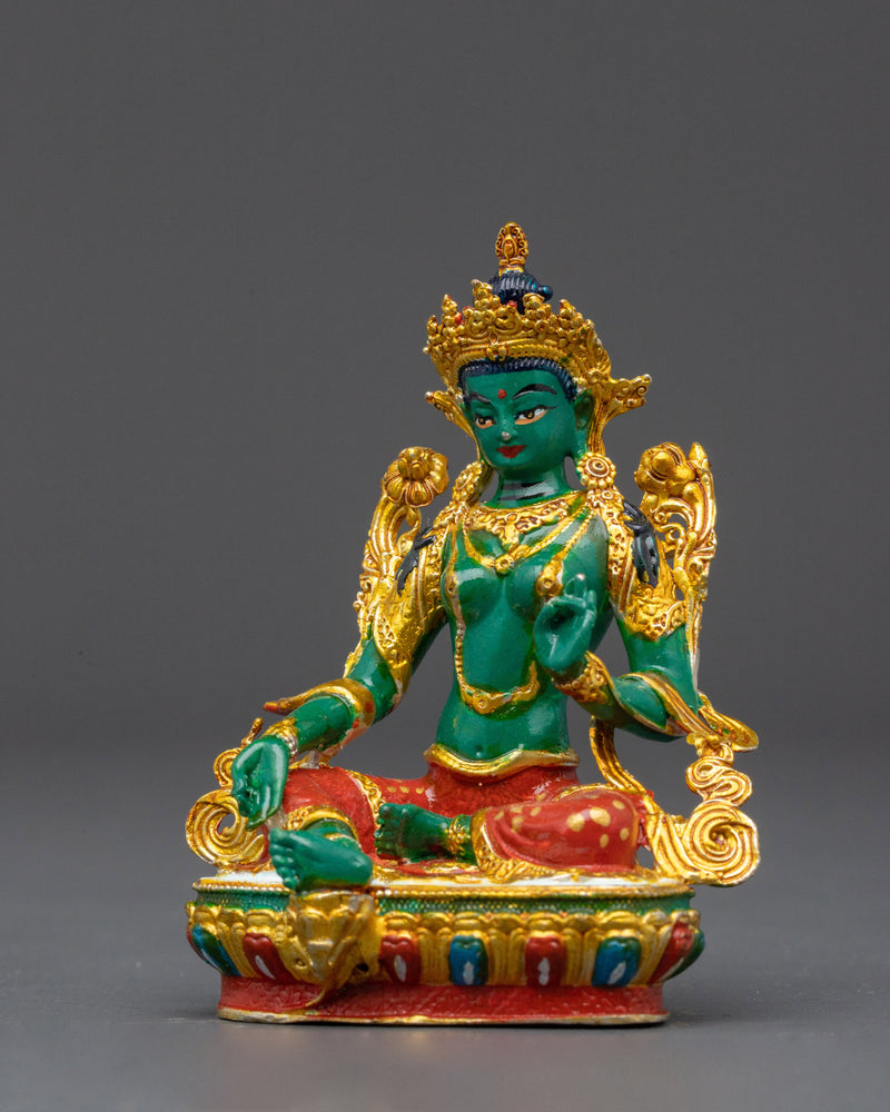 sympathetic-green-tara-figurine