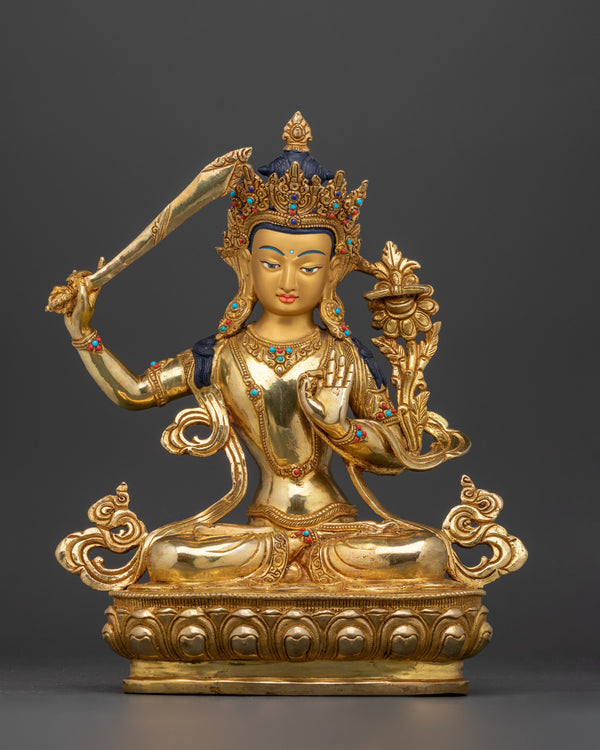 The Bodhisattva of Wisdom Manjushree