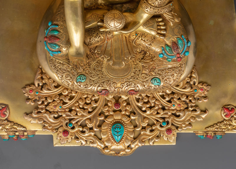 The Shakyamuni Buddha Gilt Statue | The Enlightened One