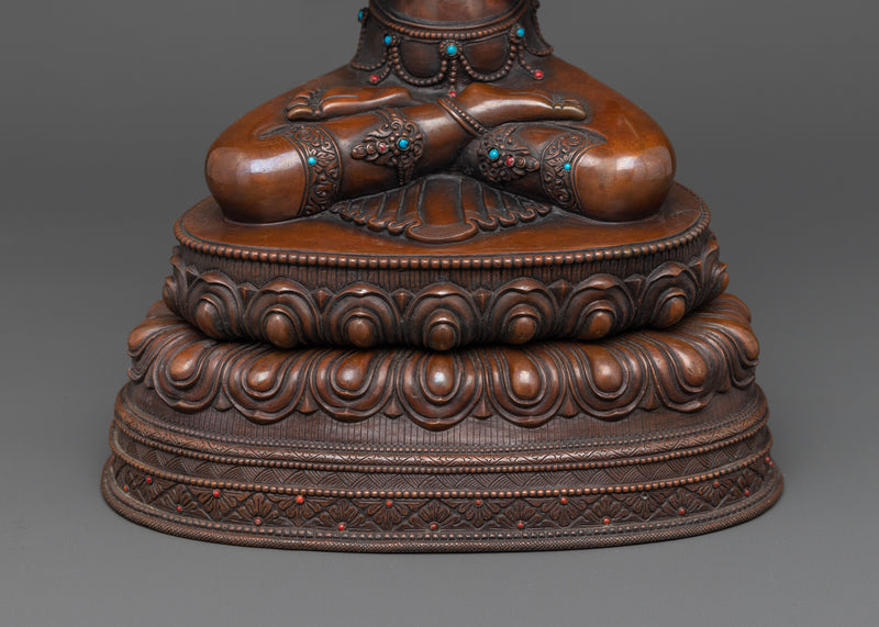 The Embodiment of Mercy Chenrezig | Traditional Nepalese Sculpture