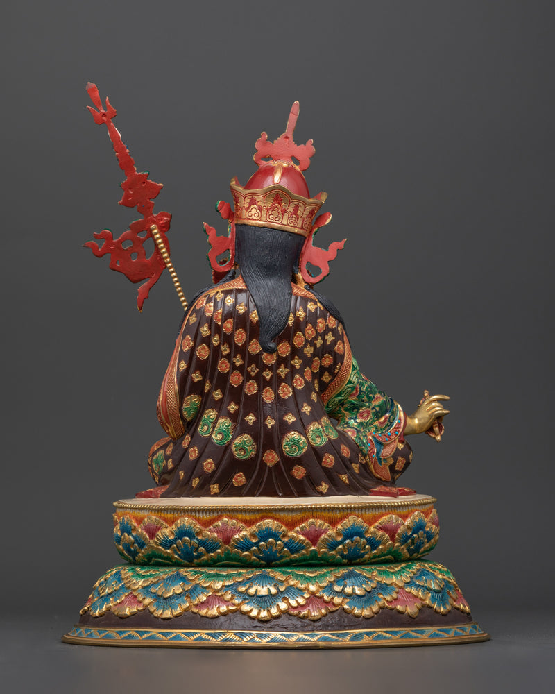 Master of Transformation Guru Rinpoche | Spiritual Sculpture from Nepal