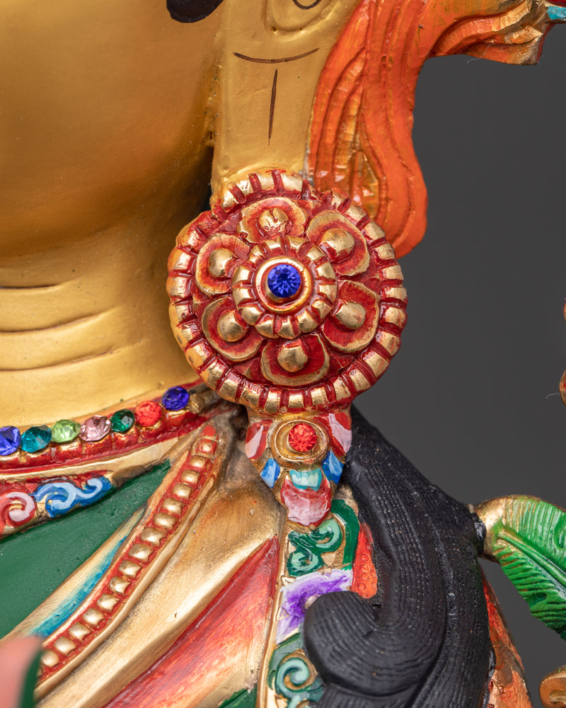 The Swift Liberator Green Tara Sculpture | The Compassionate Protector Tara