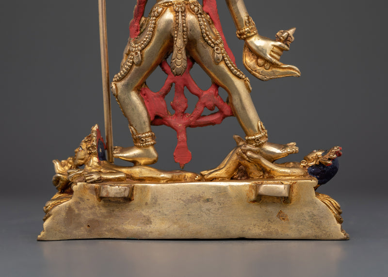 The Fierce Feminine Embodiment of Enlightened Wisdom | Vajrayogini Copper Statue