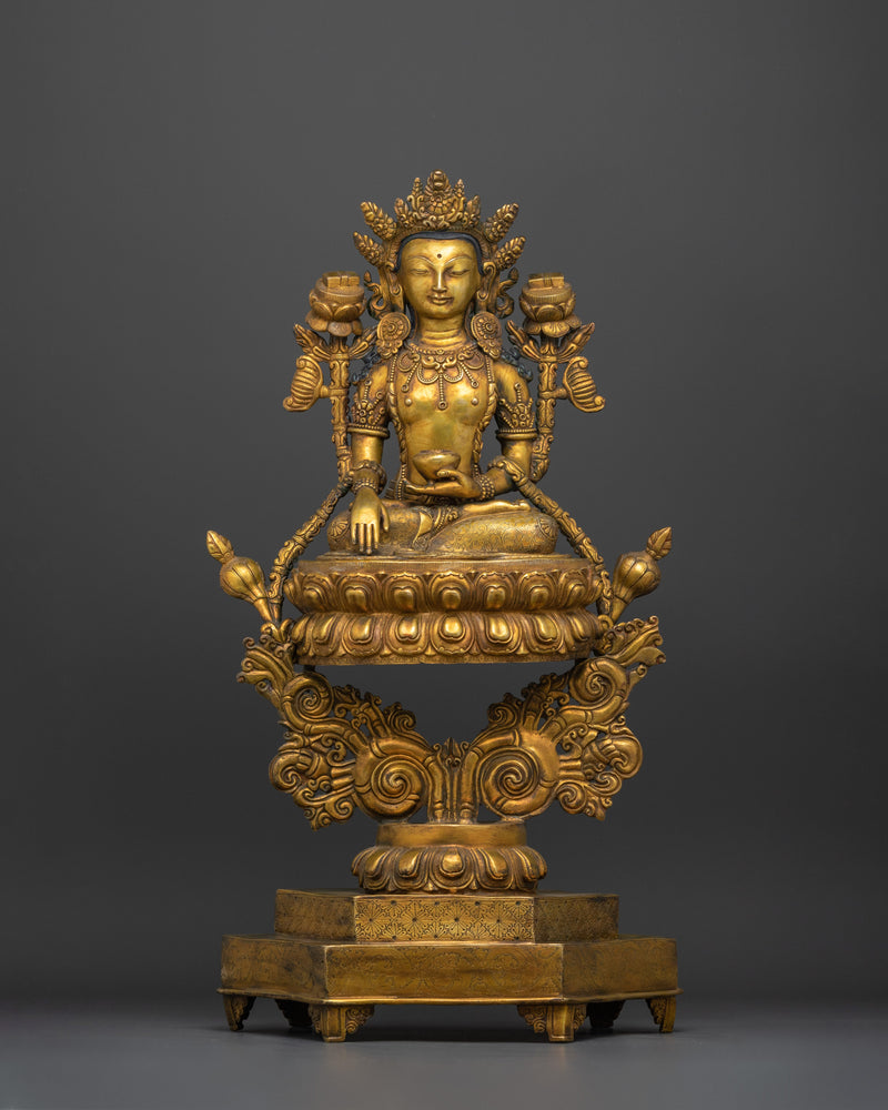 Serene Shakyamuni Buddha Statue | 29.9 Inches Enlightened Buddha