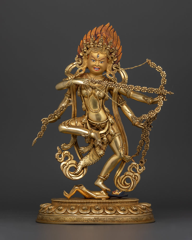 Kurukulla Emanation of Red Tara | Handmade Dakini Deity