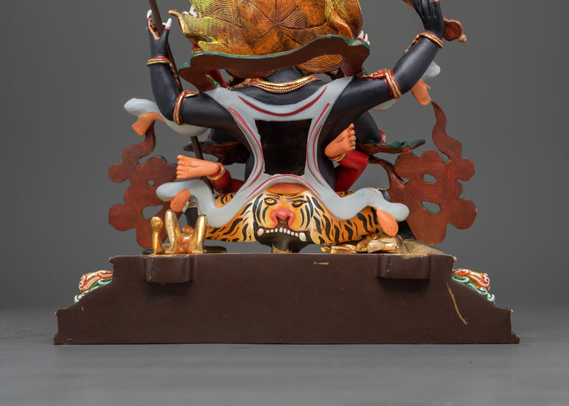 Four-Armed Mahakala Bodhisattva | Protector Deity Statue