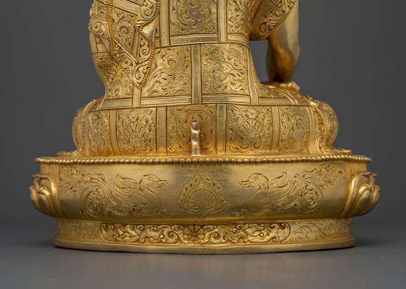 Tibetan Dharma Teacher Shakyamuni Buddha Statue | Enlightened Buddha