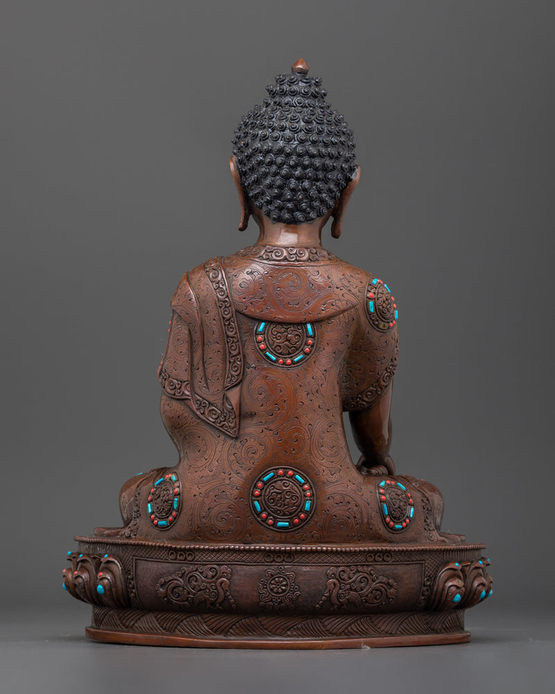 oxidized-shakyamuni-buddha-sculpture