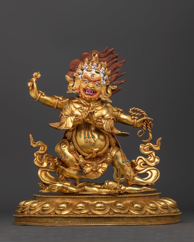 Four-Armed Vajrapani Wielder of the Thunderbolt | Dharma Protector